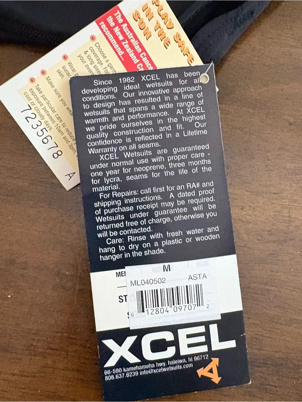 Xcel short sleeve